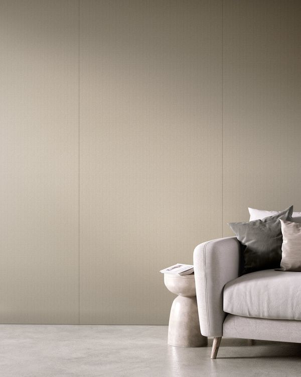 Herringbone Twill panel shown in a room